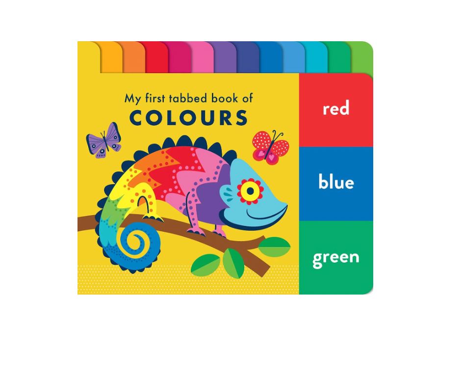 Lake Press - Chunky Tabbed Board Book | Colours Books Lake Press 