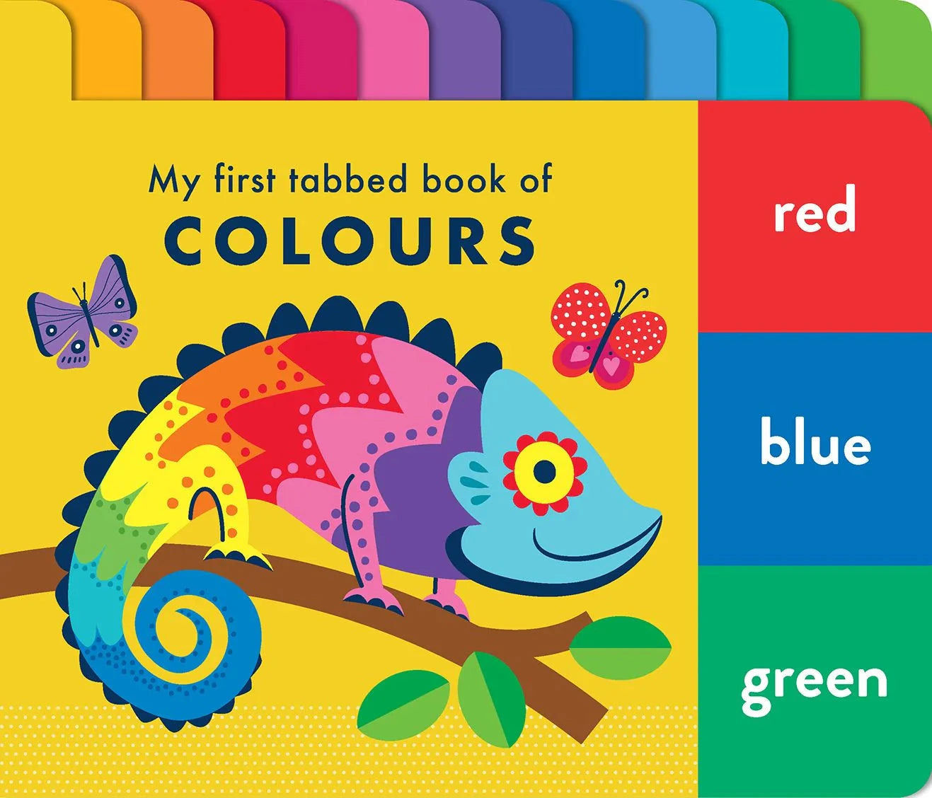 Lake Press - Chunky Tabbed Board Book | Colours Books Lake Press 