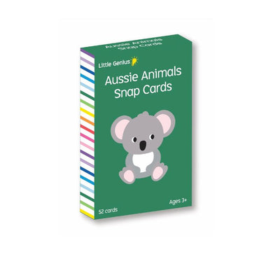 Lake Press - Little Genius Vol.2 Snap Cards | Australian Animals Books Lake Press 