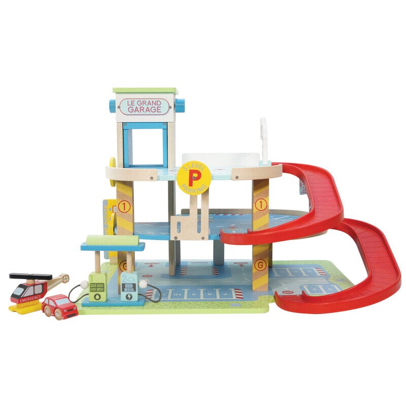 Le Toy Van - Le Grand Wooden Garage Vehicles Le Toy Van 