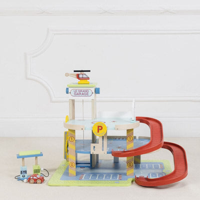 Le Toy Van - Le Grand Wooden Garage Vehicles Le Toy Van 