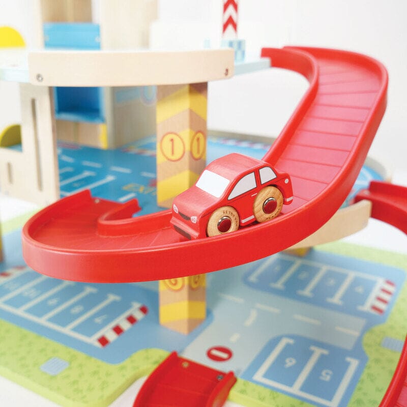 Le Toy Van - Le Grand Wooden Garage Vehicles Le Toy Van 