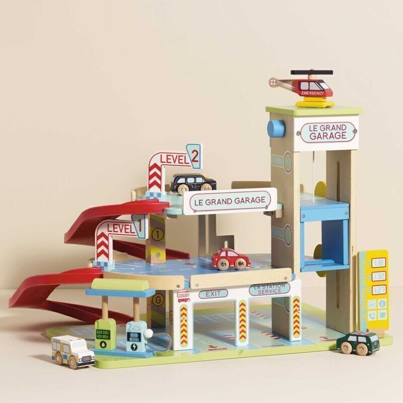 Le Toy Van - Le Grand Wooden Garage Vehicles Le Toy Van 