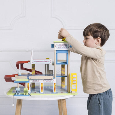 Le Toy Van - Le Grand Wooden Garage Vehicles Le Toy Van 