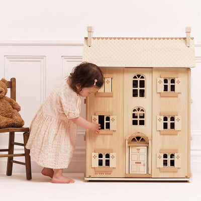 Le Toy Van - Natural Wood Dolls House Dollhouse Le Toy Van 