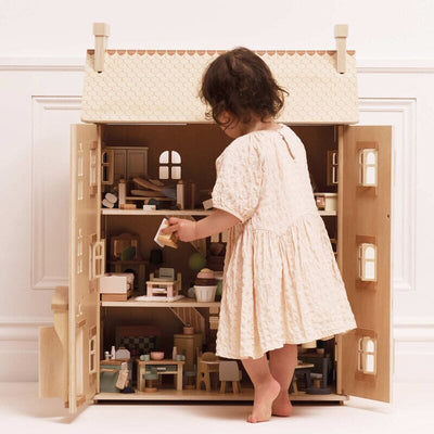 Le Toy Van - Natural Wood Dolls House Dollhouse Le Toy Van 