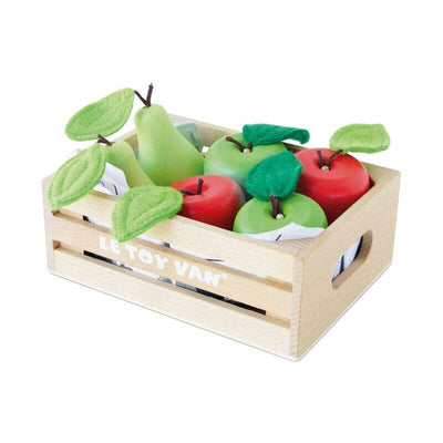 Le Toy Van - Wooden Market Stall & Play Food Crate Bundle Playsets Le Toy Van 
