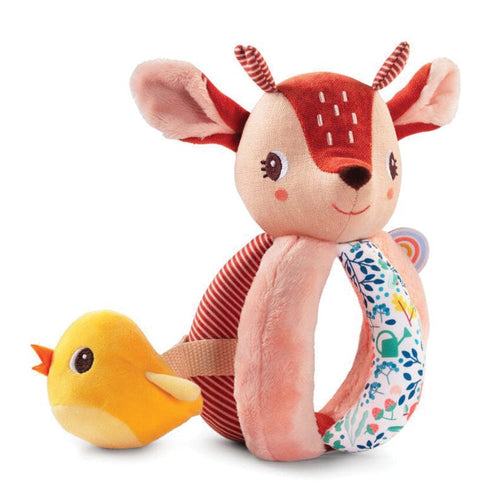 Lilliputiens - Stella the Fawn Rattle with Handles