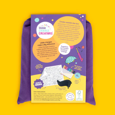 Little Change Creators - Australia Re-FUN-able Colouring Set Activity & Craft Little Change Creators 