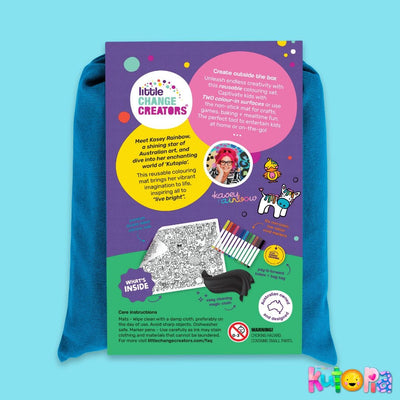 Little Change Creators - Kutopia Re-FUN-able Colouring Set Activity & Craft Little Change Creators 