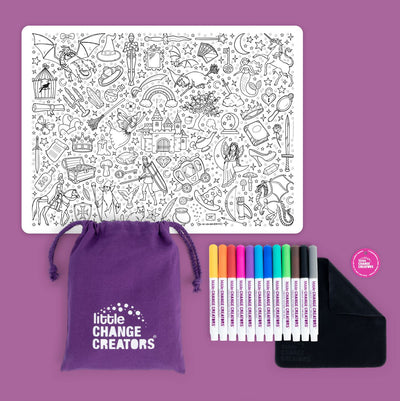 Little Change Creators - Spellbound Re-FUN-able Colouring Set Activity & Craft Little Change Creators 