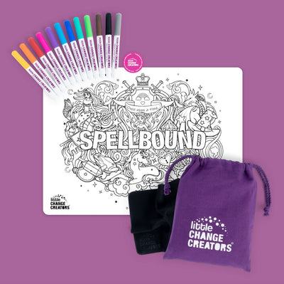 Little Change Creators - Spellbound Re-FUN-able Colouring Set Activity & Craft Little Change Creators 