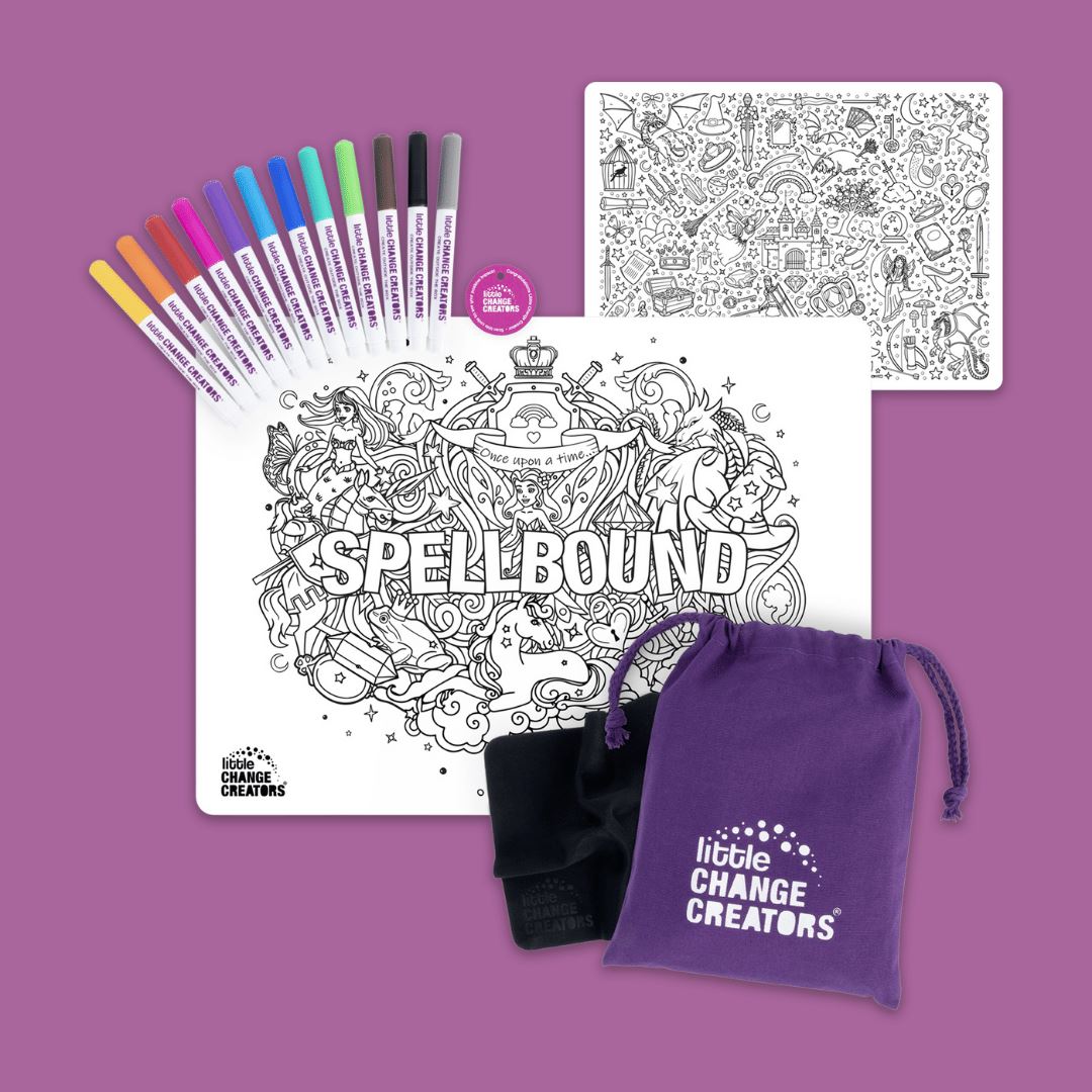 Little Change Creators - Spellbound Re-FUN-able Colouring Set Activity & Craft Little Change Creators 