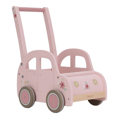 Little Dutch - Baby Walker | Pink Wooden Toy Little Dutch 