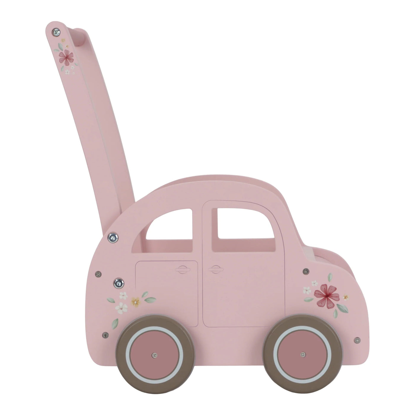 Little Dutch - Baby Walker | Pink Wooden Toy Little Dutch 