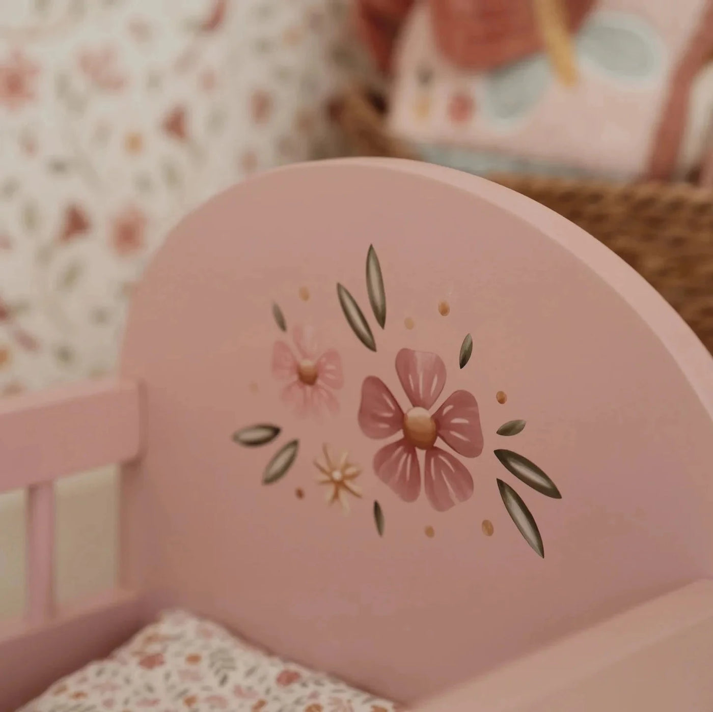 Little Dutch - Doll Bed with Textiles Doll Accessories Little Dutch 