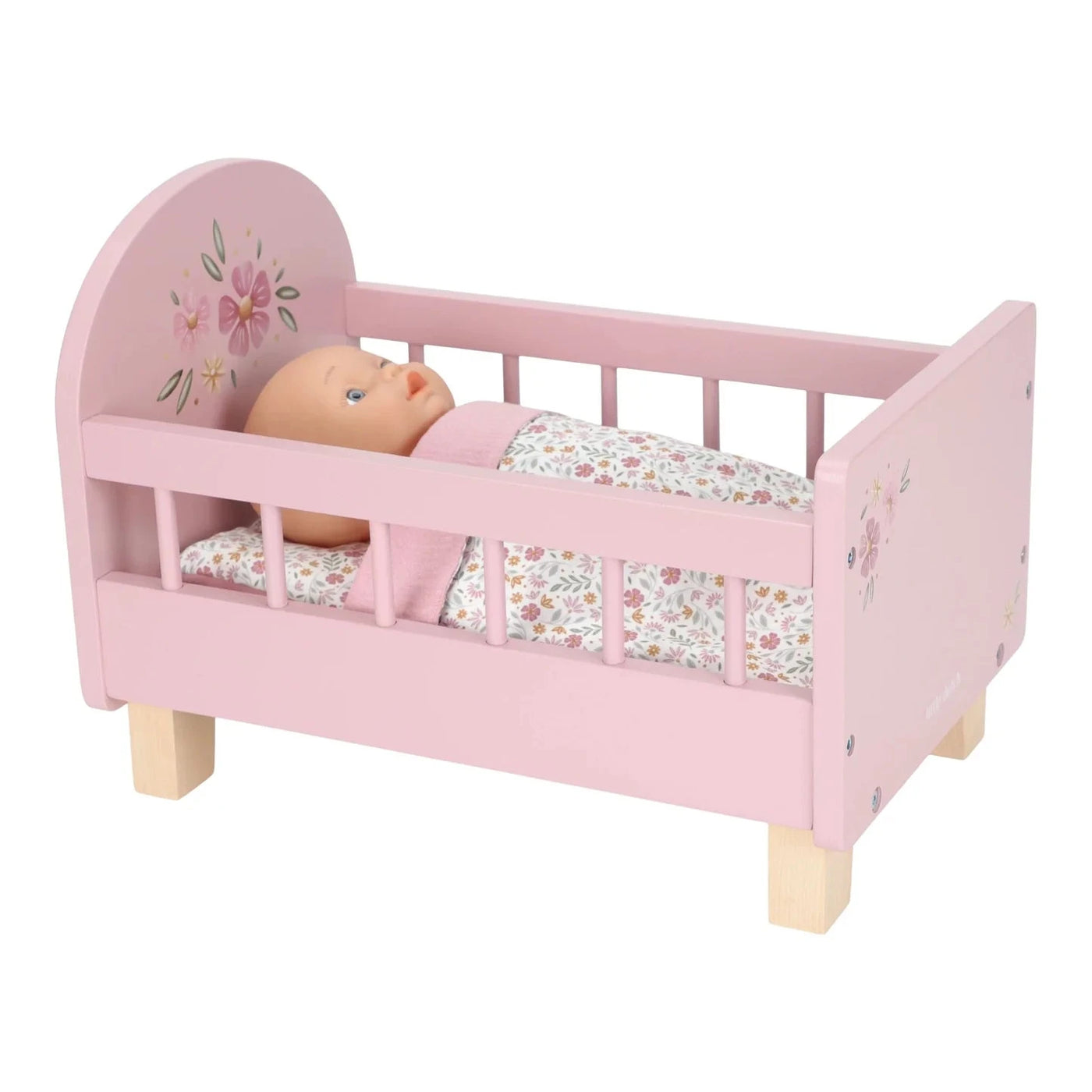 Little Dutch - Doll Bed with Textiles Doll Accessories Little Dutch 