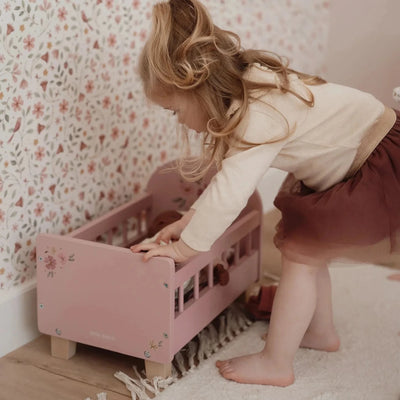 Little Dutch - Doll Bed with Textiles Doll Accessories Little Dutch 