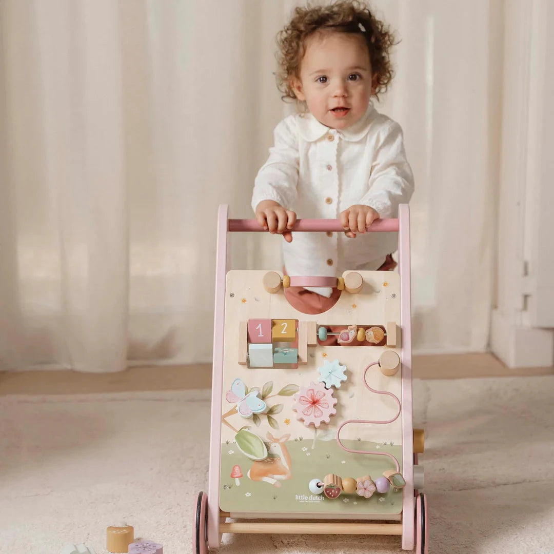 Little Dutch - Fairy Garden Multi-Activity Walker Wooden Toy Little Dutch 