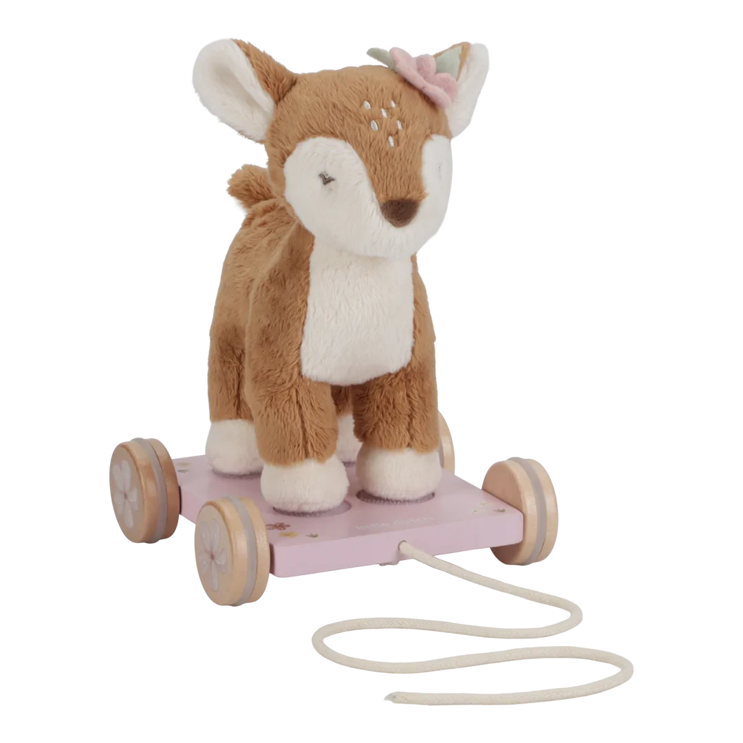 Little Dutch - Fairy Garden Pull-Along Deer Wooden Toy Little Dutch 