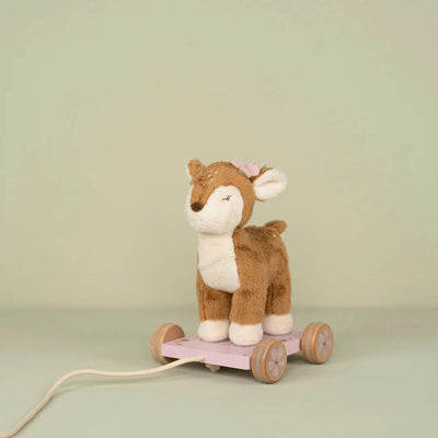 Little Dutch - Fairy Garden Pull-Along Deer Wooden Toy Little Dutch 