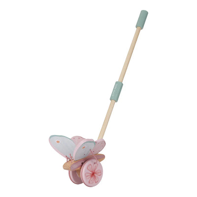 Little Dutch - Fairy Garden Push-Along Butterfly Wooden Toy Little Dutch 