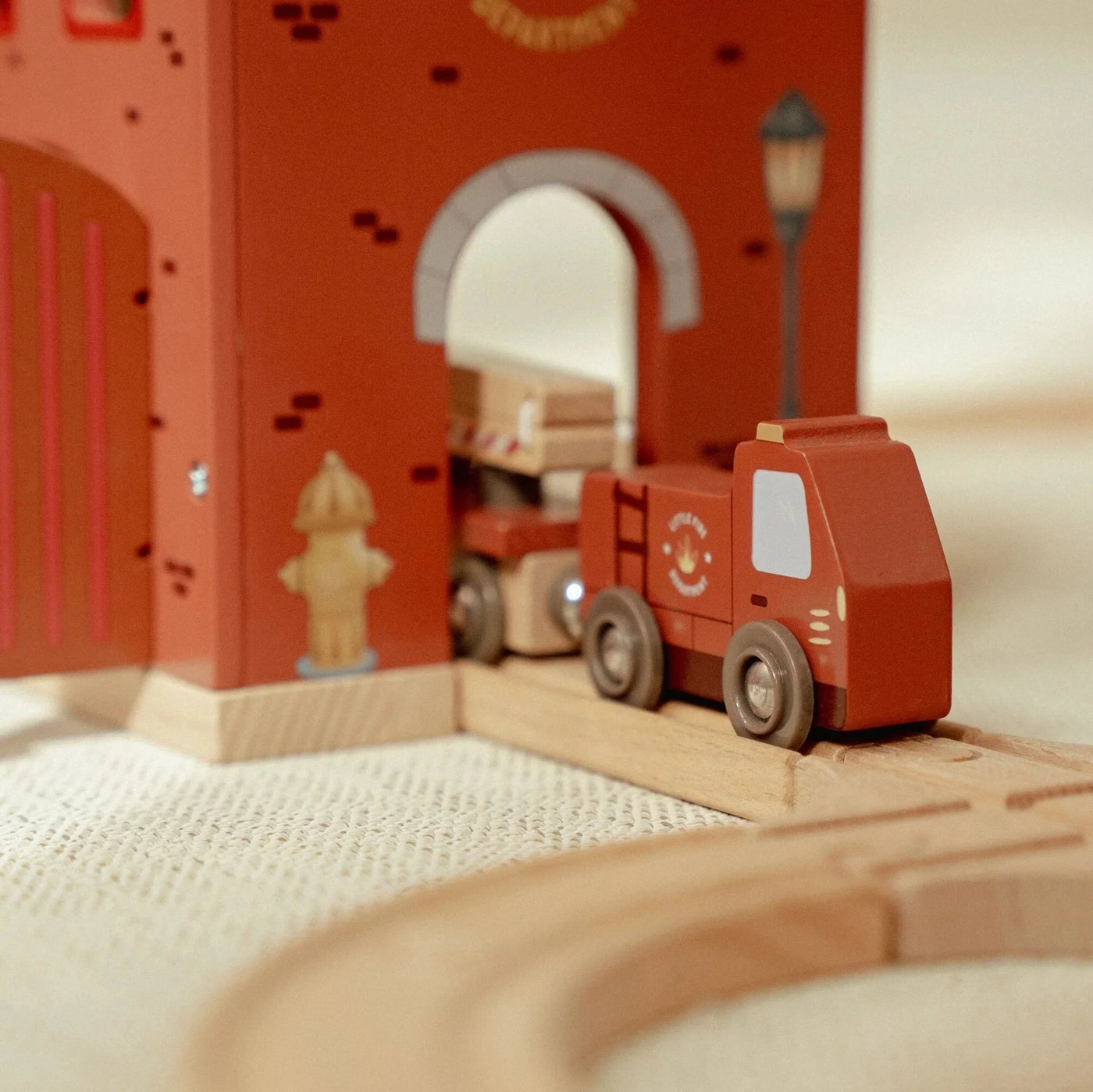 Little Dutch - Fire Station Wooden Toy Little Dutch 