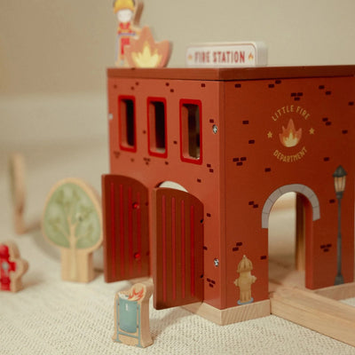 Little Dutch - Fire Station Wooden Toy Little Dutch 