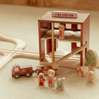 Little Dutch - Fire Station Wooden Toy Little Dutch 