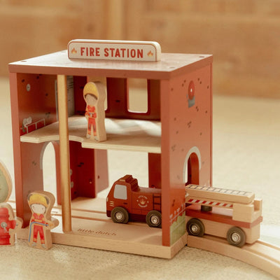 Little Dutch - Fire Station Wooden Toy Little Dutch 