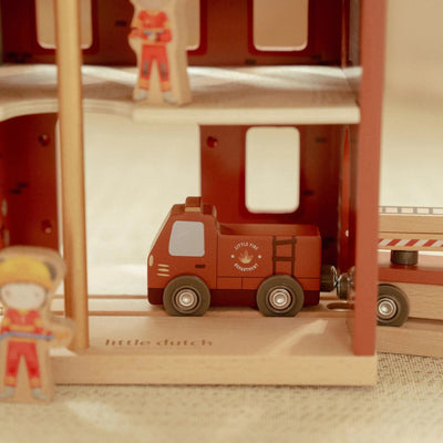 Little Dutch - Fire Station Wooden Toy Little Dutch 