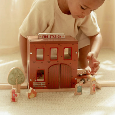 Little Dutch - Fire Station Wooden Toy Little Dutch 