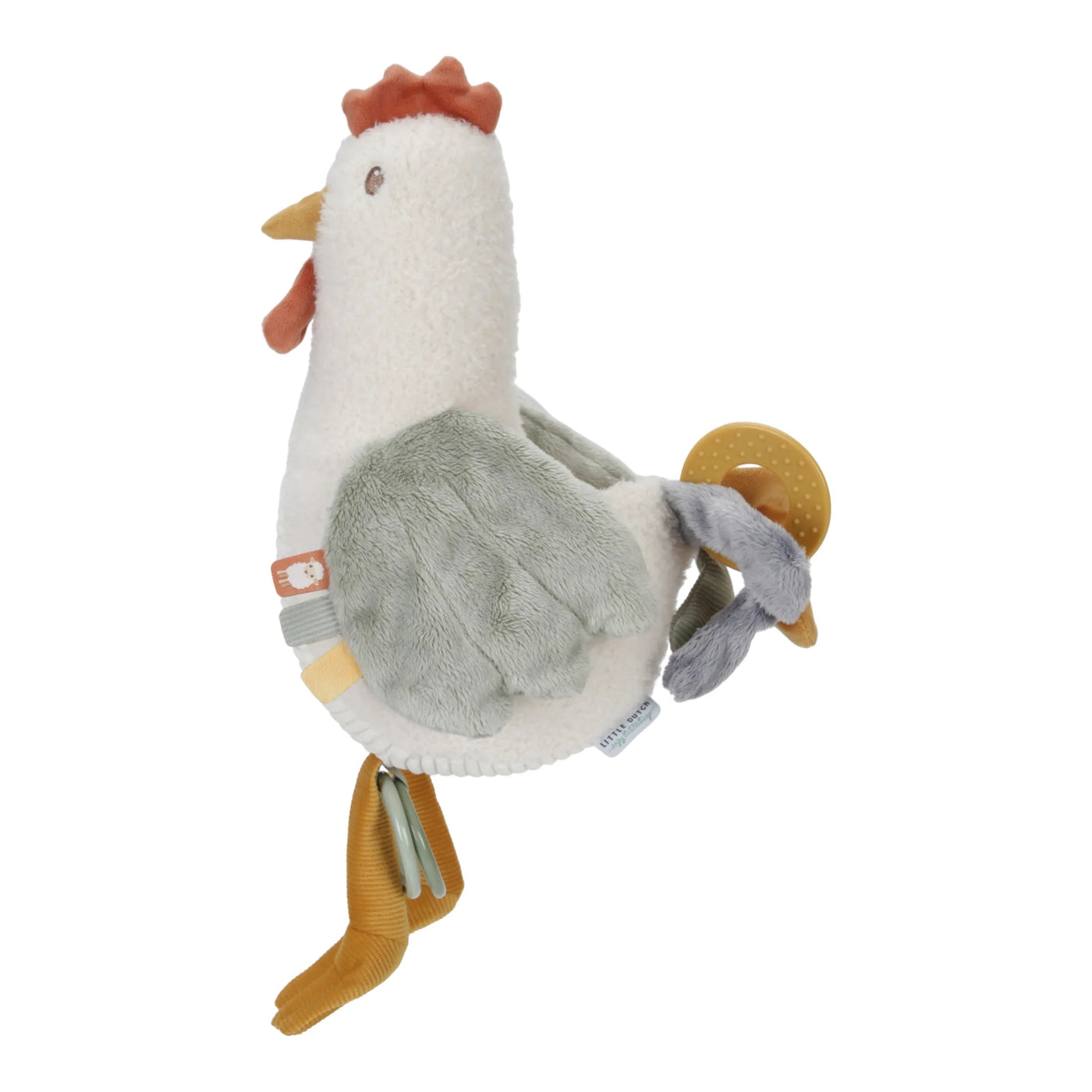 Little Dutch - Little Farm Activity | Chicken Soft Toy Little Dutch 