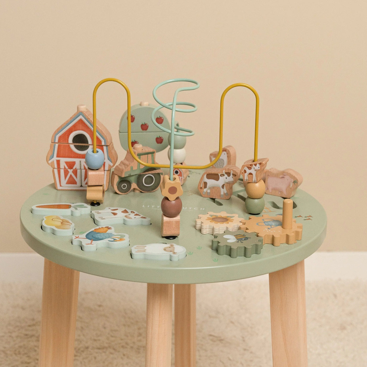 Little Dutch - Little Farm Activity Table Wooden Toy Little Dutch 