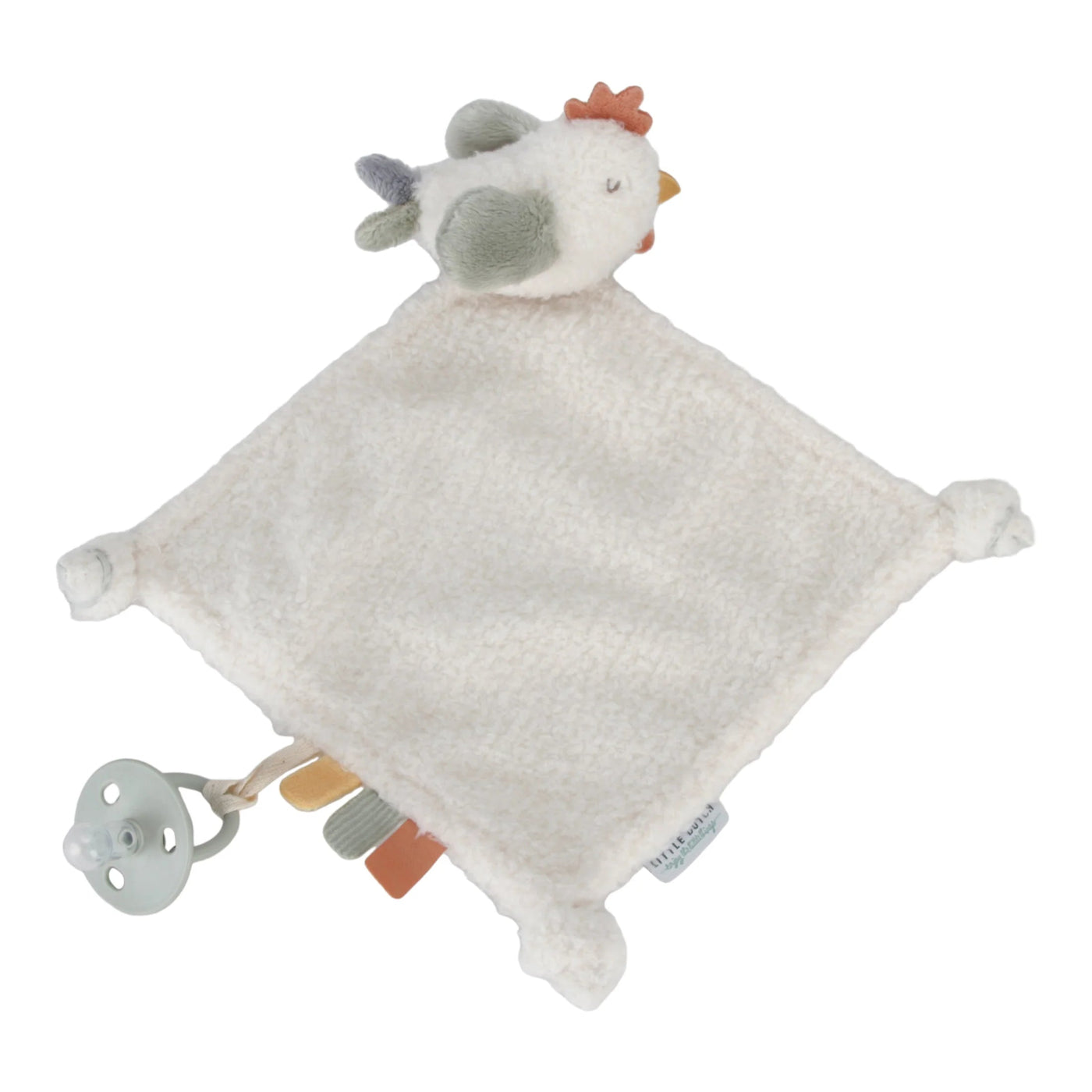 Little Dutch - Little Farm Cuddle Cloth | Chicken Soother Little Dutch 