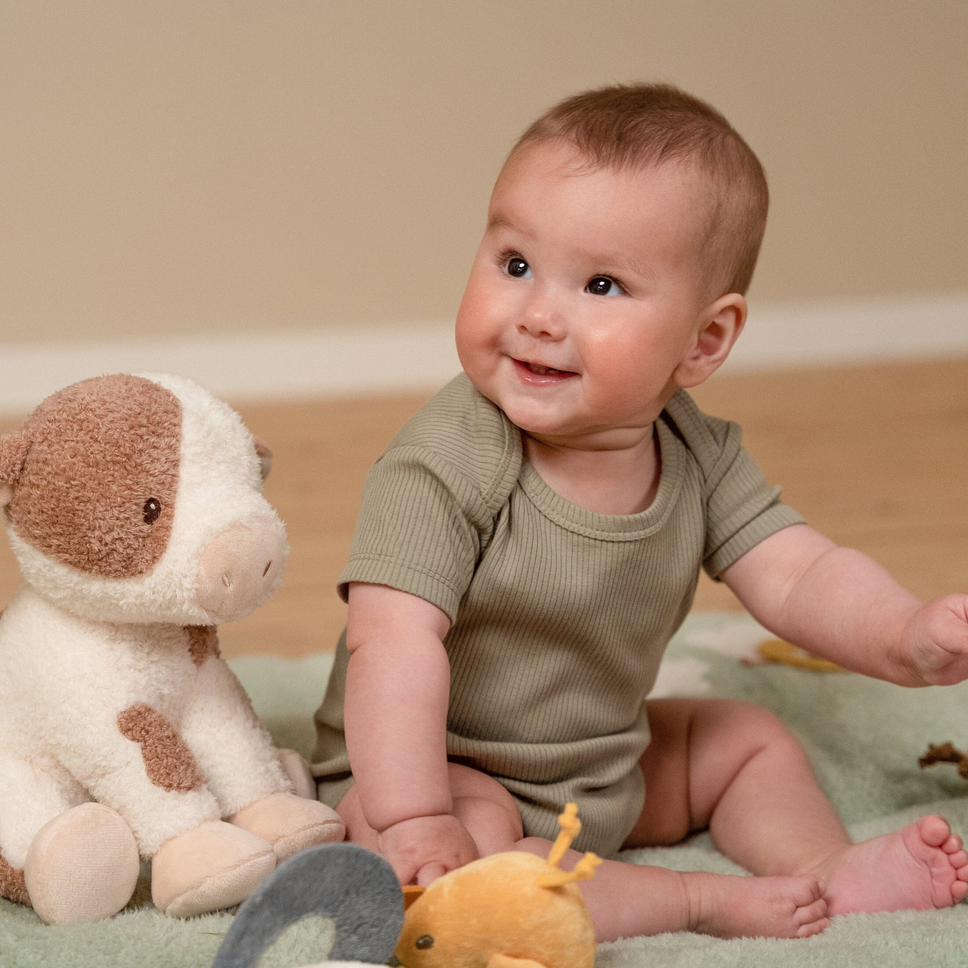 Little Dutch - Little Farm Cuddle | Cow 25cm Soft Toy Little Dutch 