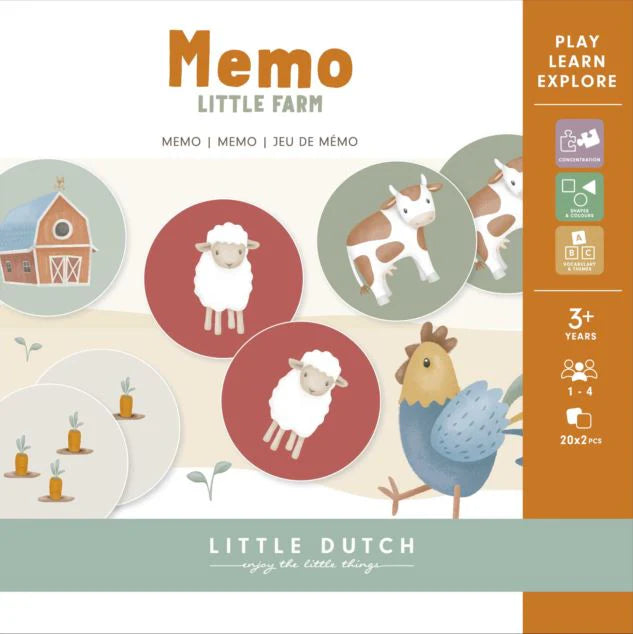 Little Dutch - Little Farm Memo Games Little Dutch 