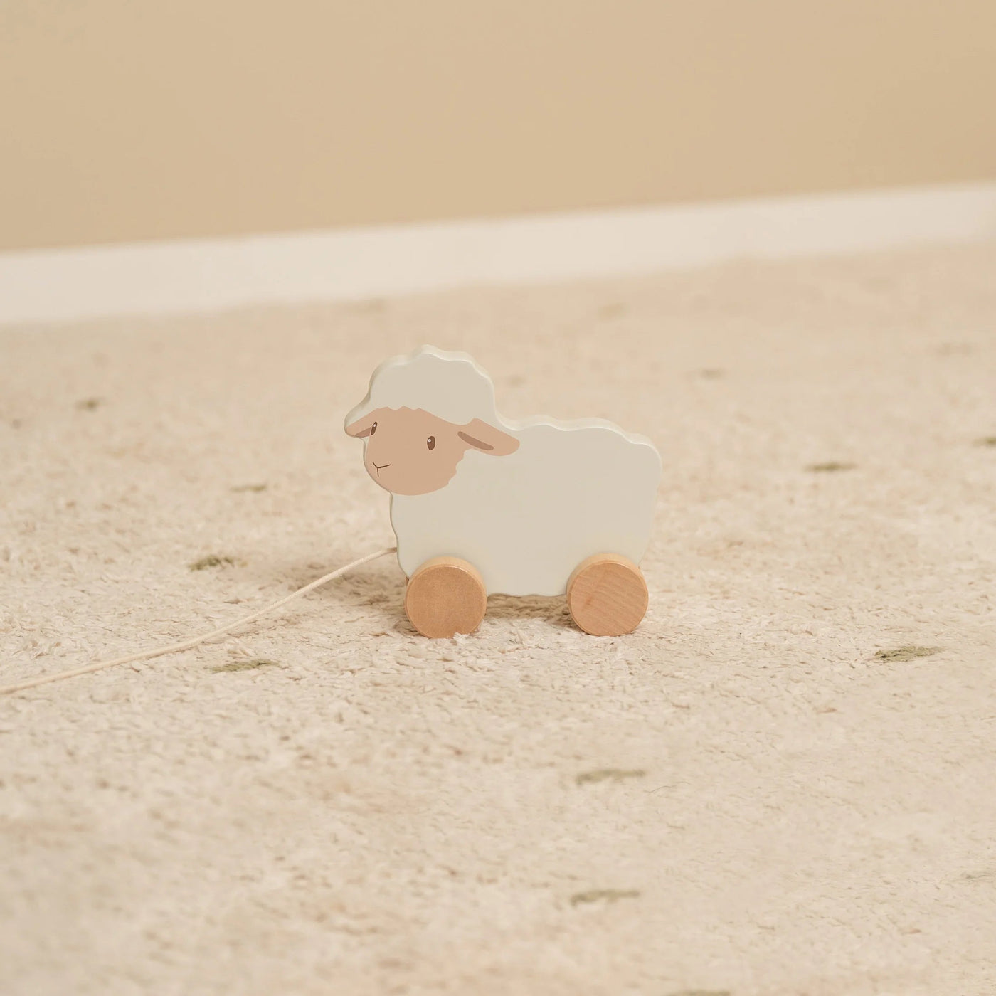 Little Dutch - Little Farm Pull Along | Sheep Wooden Toy Little Dutch 