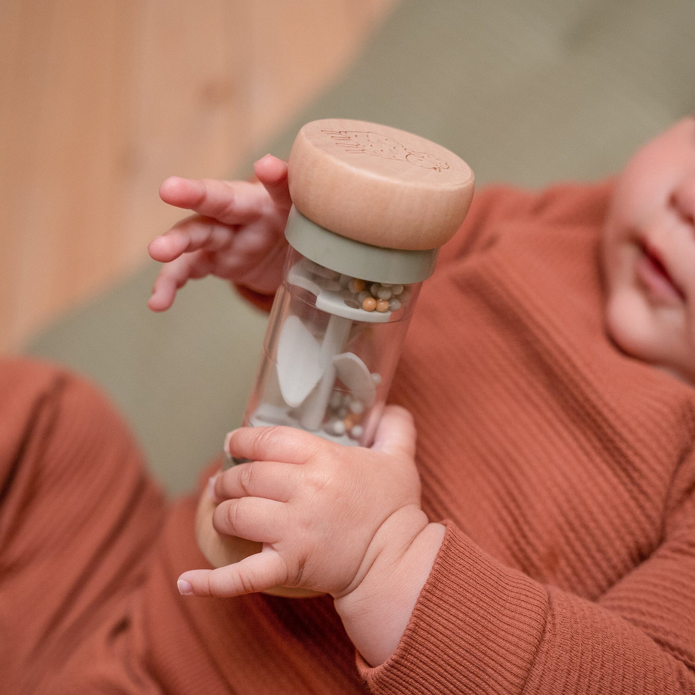 Little Dutch - Little Farm Rain Rattle Sensory Toy Little Dutch 