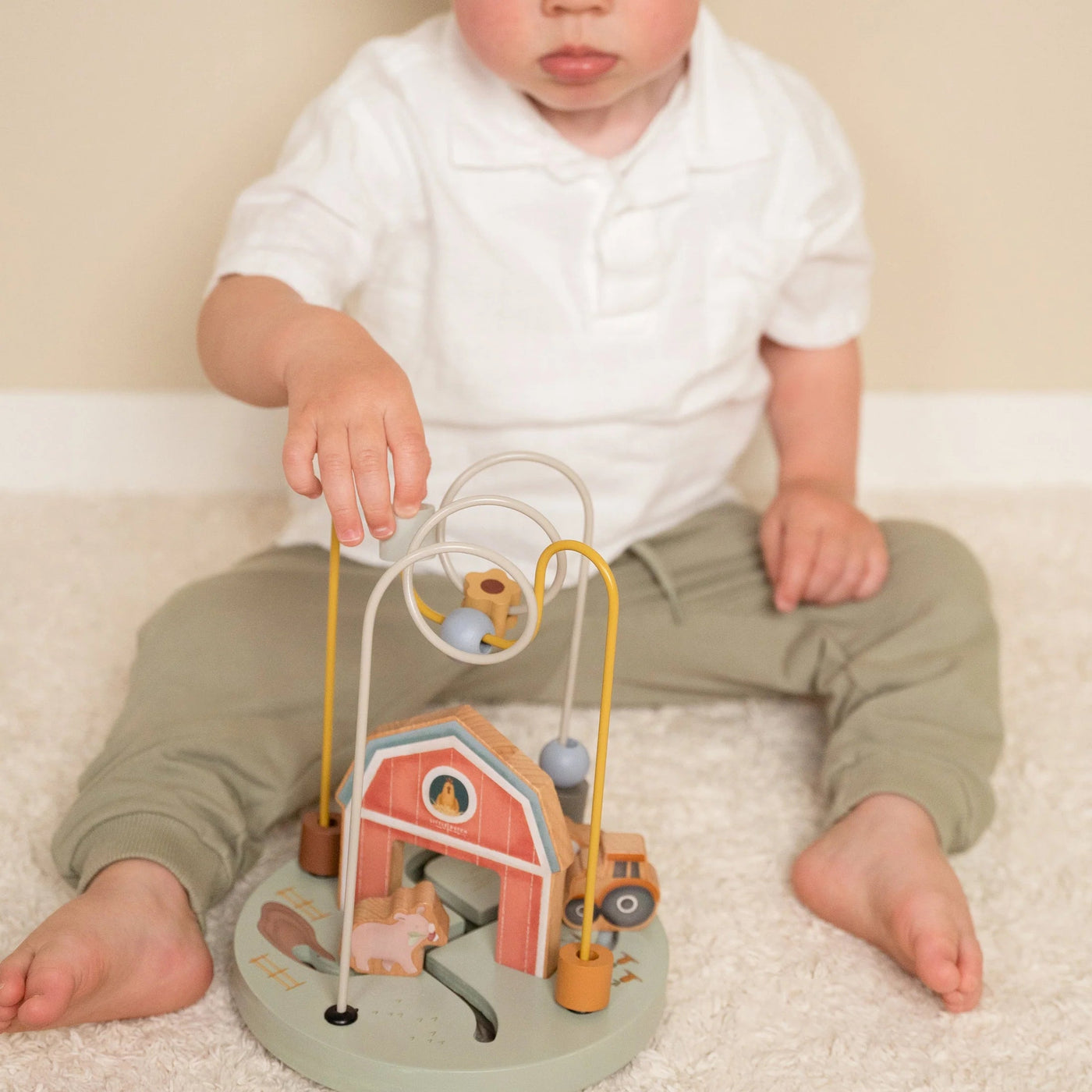 Little Dutch - Little Farm Wooden Activity Spiral Wooden Toy Little Dutch 