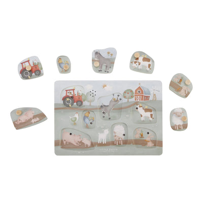 Little Dutch - Little Farm Wooden Sound Puzzle Puzzles Little Dutch 