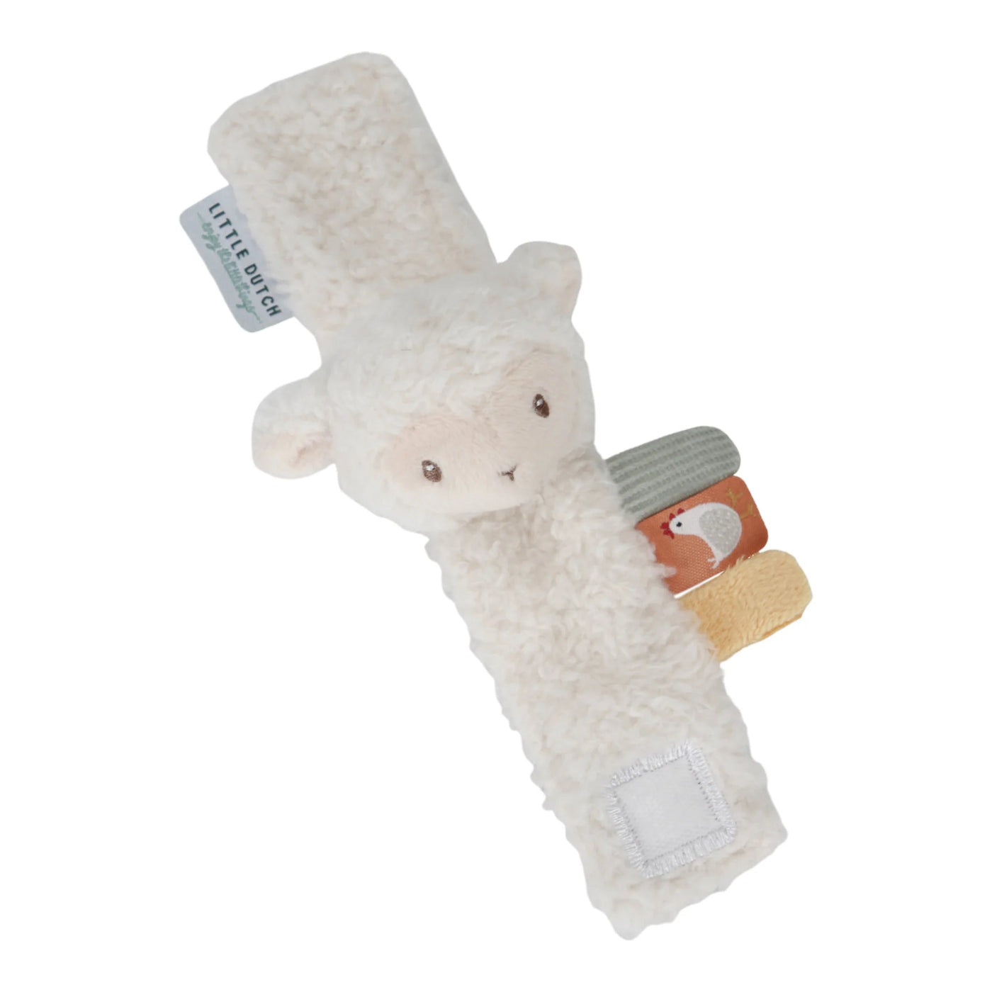 Little Dutch - Little Farm Wrist Rattle | Sheep Rattle Little Dutch 