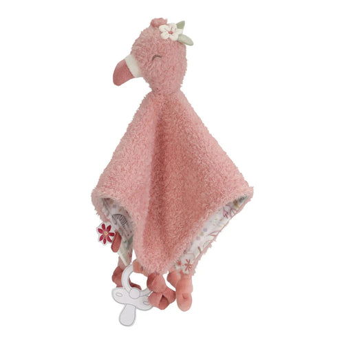 Little Dutch - Safari Friends Cuddle Cloth | Flamingo