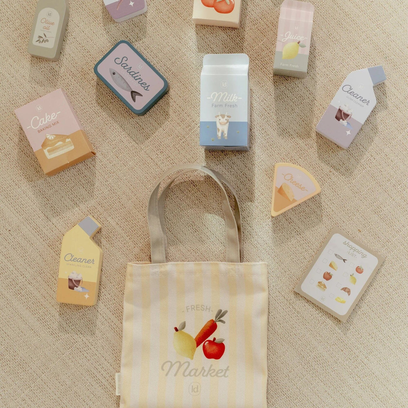 Little Dutch - Shopping Cart Wooden Toy Little Dutch 