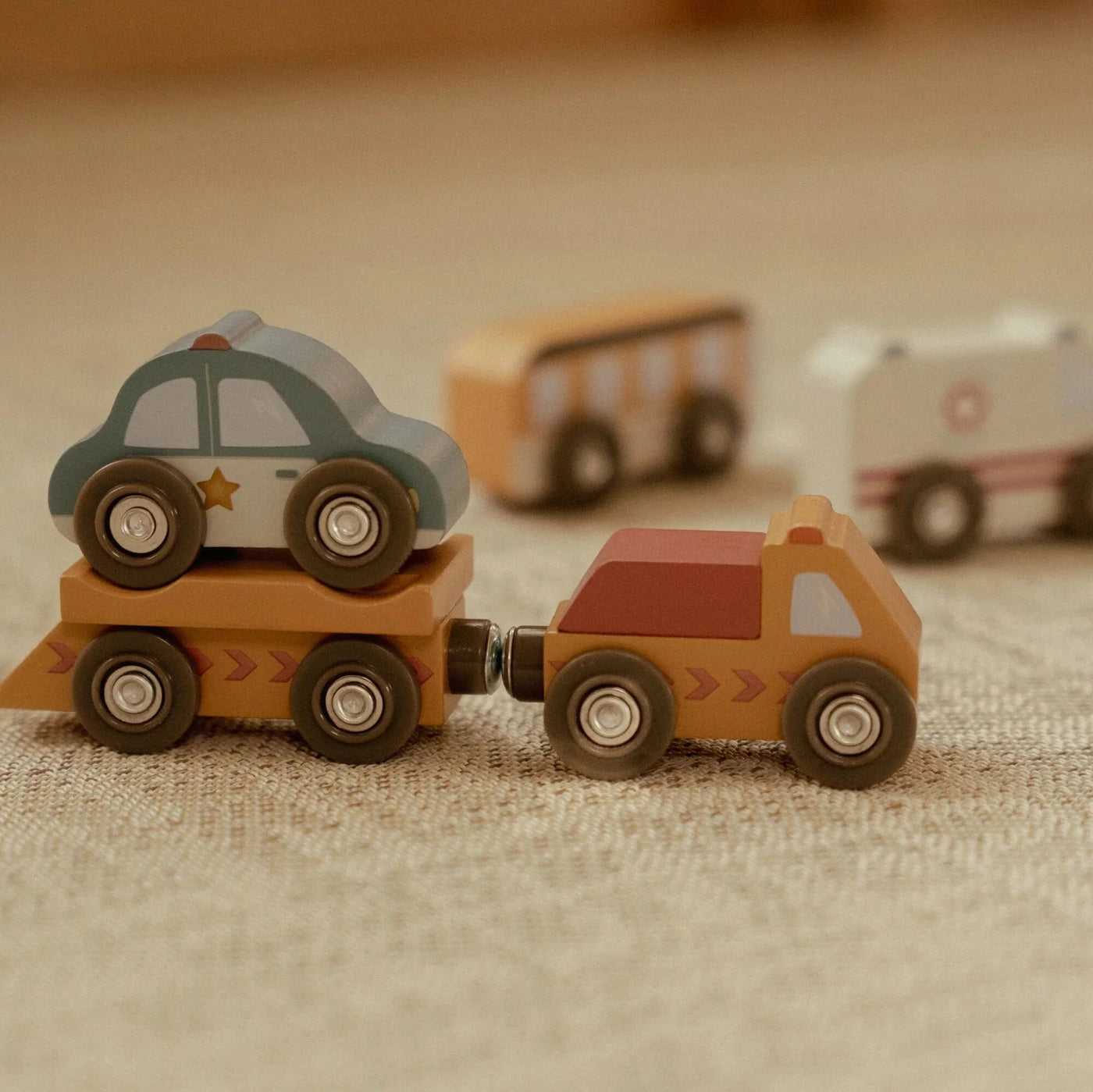 Little Dutch - Vehicle Set Wooden Toy Little Dutch 