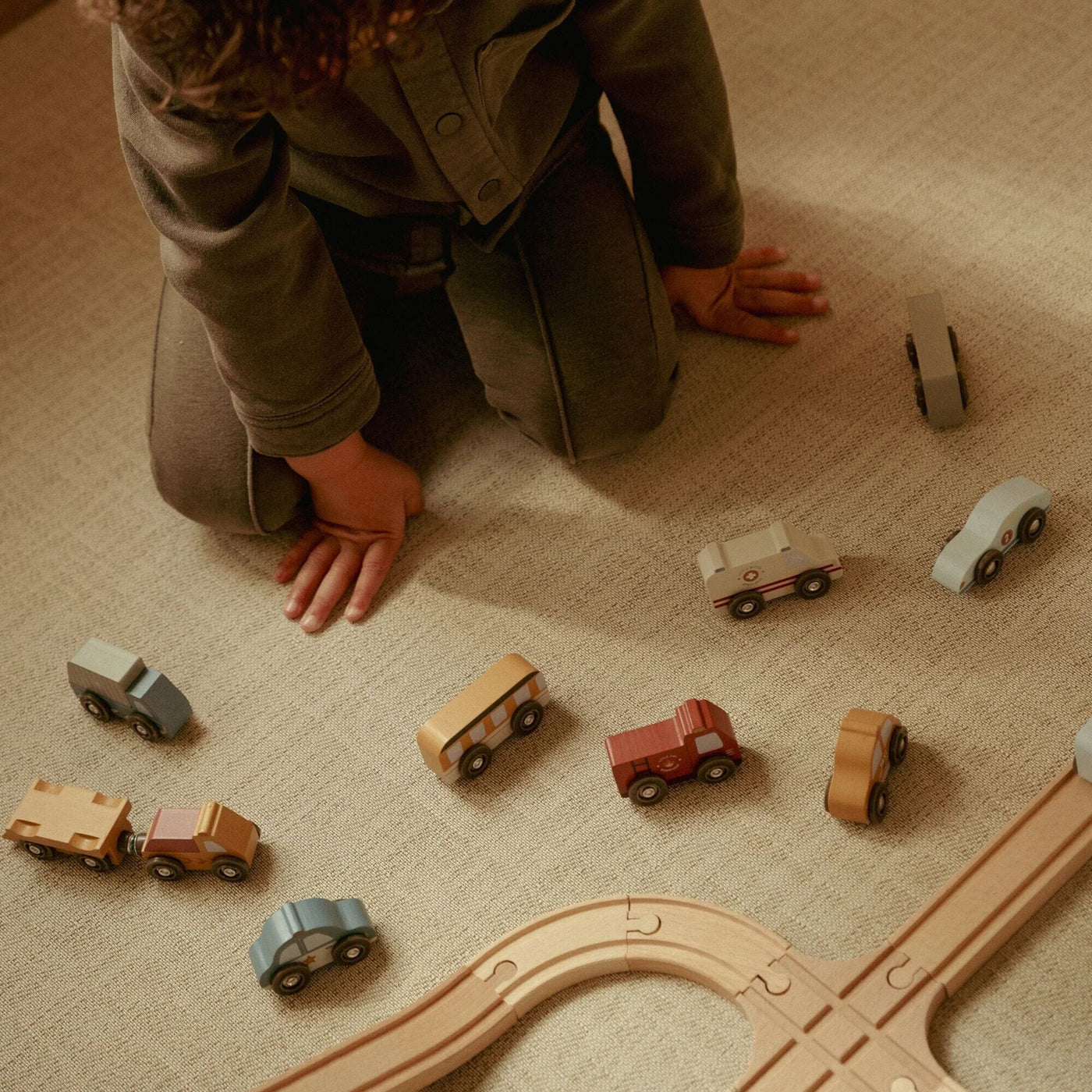 Little Dutch - Vehicle Set Wooden Toy Little Dutch 