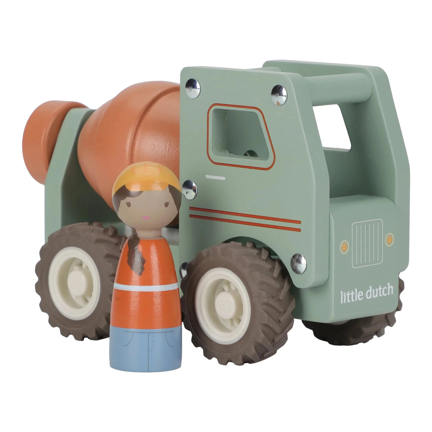 Little Dutch - Vehicles Cement Truck Wooden Toy Little Dutch 