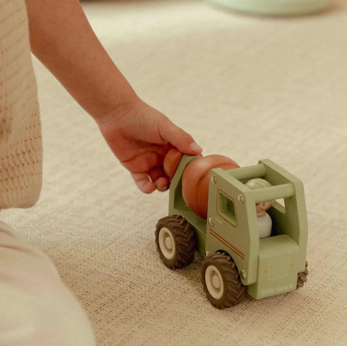 Little Dutch - Vehicles Cement Truck Wooden Toy Little Dutch 