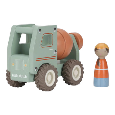 Little Dutch - Vehicles Cement Truck Wooden Toy Little Dutch 
