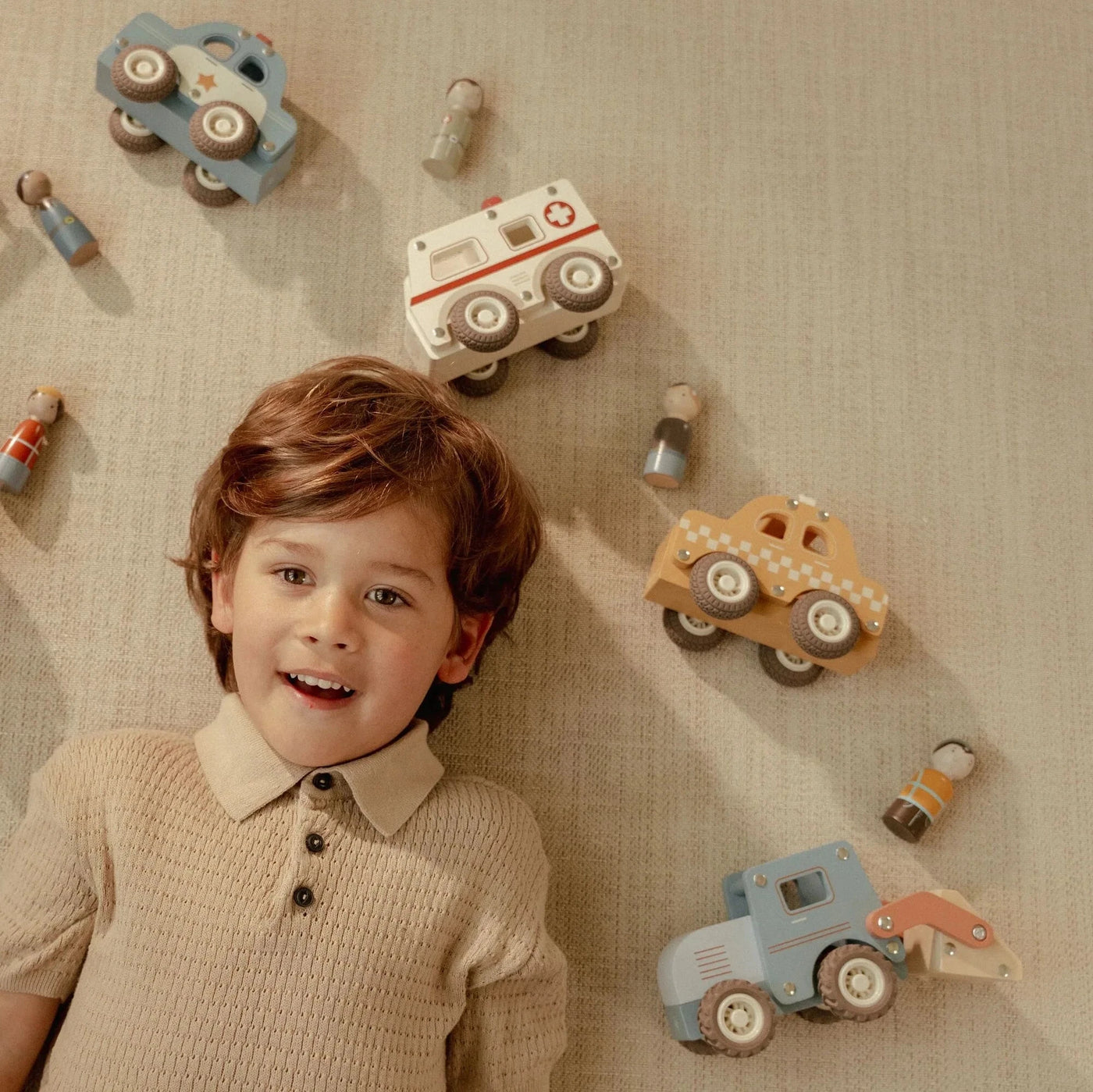 Little Dutch - Vehicles Excavator Wooden Toy Little Dutch 